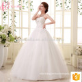 Lace appliqued off-shoulder wholesale cheap concise ball gown alibaba plus size cheap wedding dress